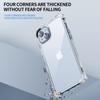 For iPhone 13 6.1 Inch Drop-proof Back Cover TPU+Acrylic Four Corner Matte Phone Case