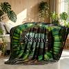 Custom Name Personalized Plants vs. Zombies Print Blanket, Home Decor, Bedroom, Sofa, Camping, Couch, Gifts for Birthday Christmas