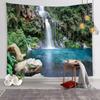 Natural Scenery Waterfall Pattern Tapestry Home Wall Decoration Tapestry Bedroom Living Room Tapestry