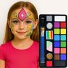 16-Color Quick-Dry Water-Soluble Face & Body Paint for Halloween