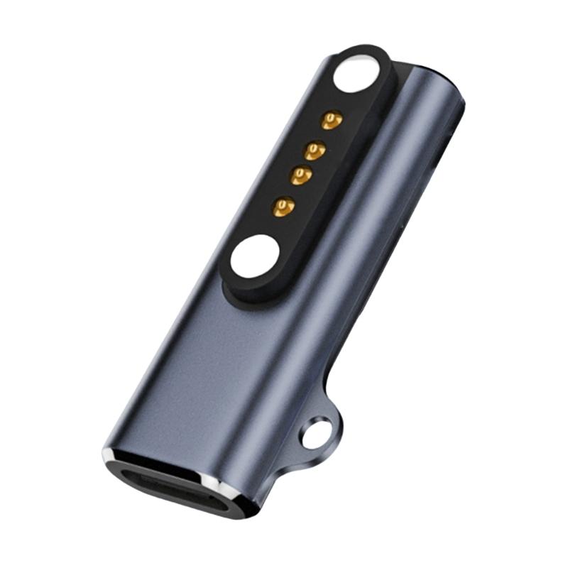 

Portable Magnetic Charging Adapter Connector Converter for Children Smartwatch Featuring Type C Port Enables Convenient