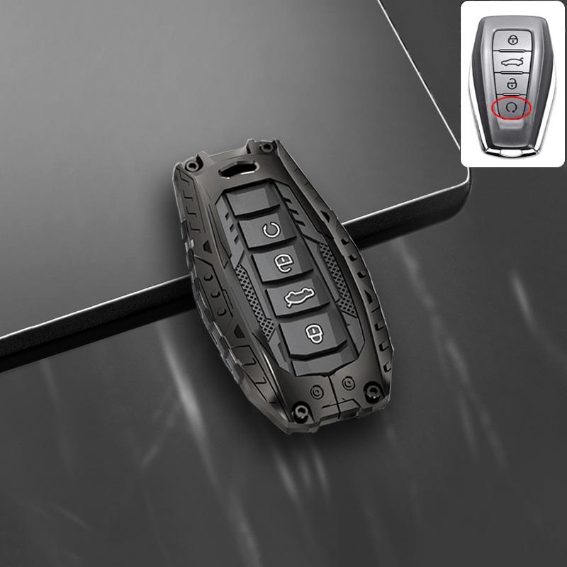 New Car Key Case Fob Protector for Geely Coolray X6 X7 EX7 2024 Geometry C Emgrand UV GT GC9 Starray Accessories Keychain