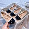Girls' High-heeled Leather shoes2026New Spring/Summer Performance Fashion Girls' Little Princess Style Dress and Cheongsam Shoes