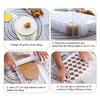 Splitter Dough Divider Tool High-Quality Food-Safe Material Thin 1mm Cutting Edge for Easy Portioning Honeycomb Shape