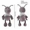 Cute Simulation Colorful Ant Plush Toy Doll Small Doll Claw Machine Doll Childrens Day giftZZ14