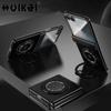 Case For Samsung Galaxy Z Flip 7 5G Z Flip 6 5 Built-in Screen Protector Rotating Magnetic Kickstands Hinge Protection Full-Body