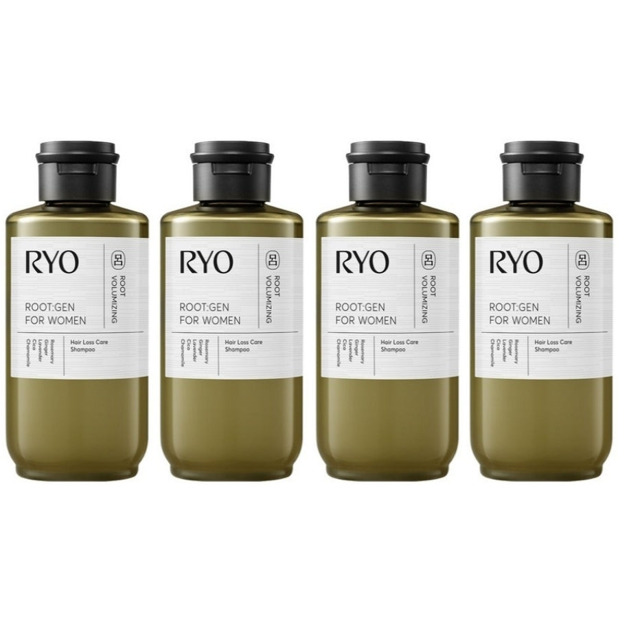 Ryo Hair Loss Care Shampoo for Women 242ml*1Pc/2Pcs/3Pcs/4Pcs