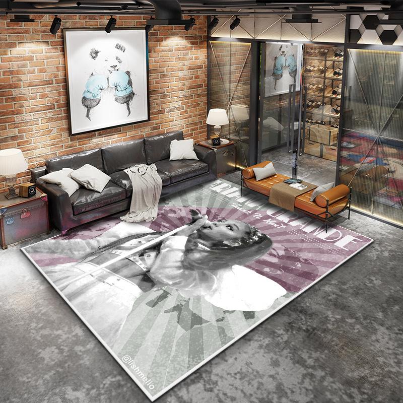 Ariana Grande Carpet Rug for Living Room Bedroom Home Sofa Decoration,Kids play Nonslip Floor Mat