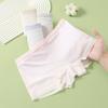 Fenteng [Colored Cotton] 4-piece Set, Soft, Comfortable, Breathable, Anti Glare, Anti Pinch, Simple Women's Flat Cornered Underwear for Women