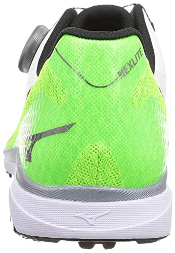 Mizuno Nexlite SL BOA Men's Golf Shoes, White/Lime, Size 26.0 cm, 3E