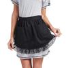 Women Waist Apron Comfortable with 2 Pockets for Cooking Coffee Shop Servers Black
