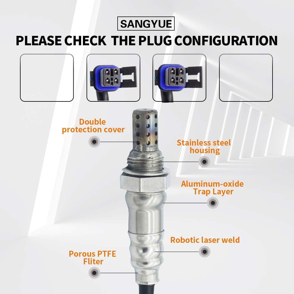 

2X Upstream or Downstream Oxygen O2 Sensor for 2012-2016 Buick Enclave Chevrolet Traverse Caprice GMC Acadia 3.6L; for 2014-2020 Chevrolet Impala