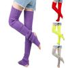 Knitted Leg Warmers 80cm Warm Foot Cover Girl Accessories Boot Socks  Women Girls