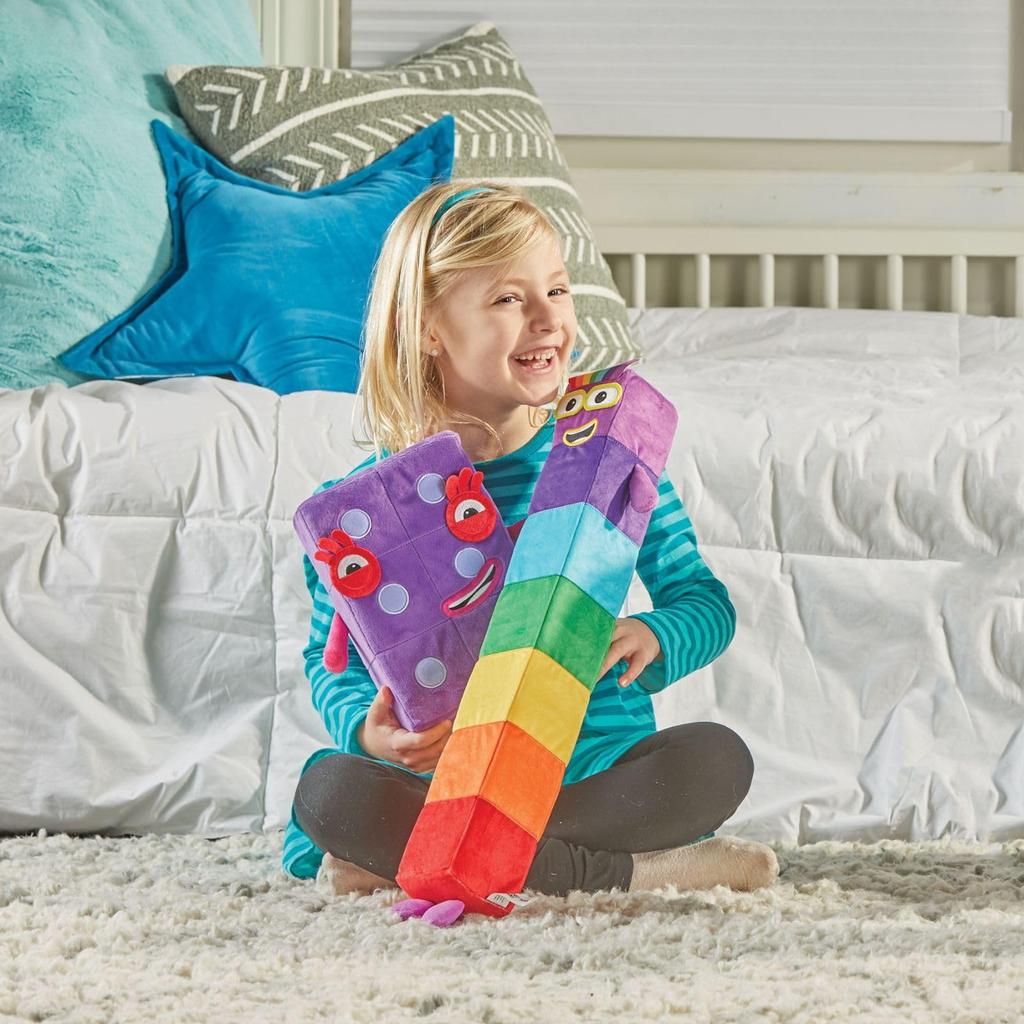 Numberblocks Numberblocks Karaktär Gosedjur Sju 96937 Autentisk