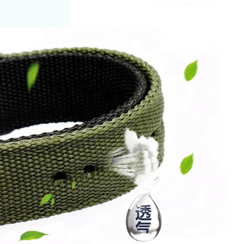 Canvas watch bracelet Band for casio g-shock SGW-100-1V SGW-200 100B GW-3500B 3000B Sport Nylon Waterproof Strap Notch watchband