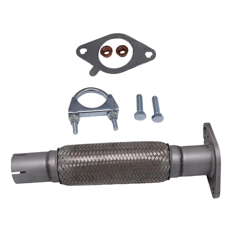 Front Flex Exhaust Pipe Metal Parts for Ford Focus 1.4i 1.6i MK1 98-05 Repair Parts Accessories Simple Tallation Sturdy