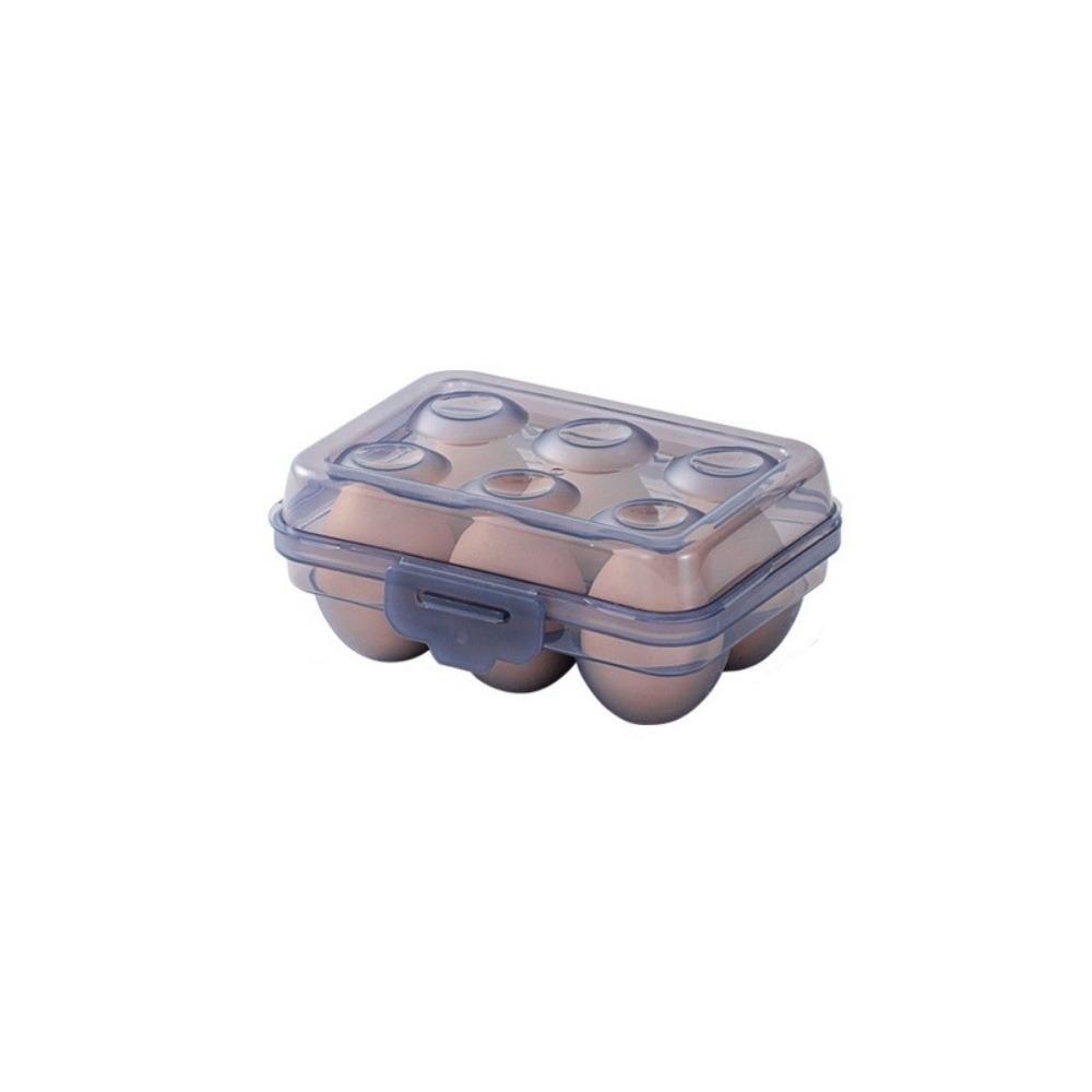 Plastic Refrigerator Egg Organizer 6/15/24 Grids Eggs Case Multipurpose Egg Protector  for Kitchen