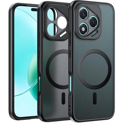 Case for Honor 400 Lite, for MagSafe, ERBORD Matt Case, Black