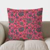 Vibrant Floral Paisley Double-Sided Printed Pillow Cover Short Plush Suitable Living Rooms Bedrooms Sofas Throw Cushion Cover
