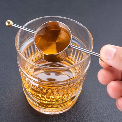 Ntcpefy Measuring Cup Tool, Whiskey Bar Tool with Handle, Cocktail Jigger Bar Accessories (1 Piece)