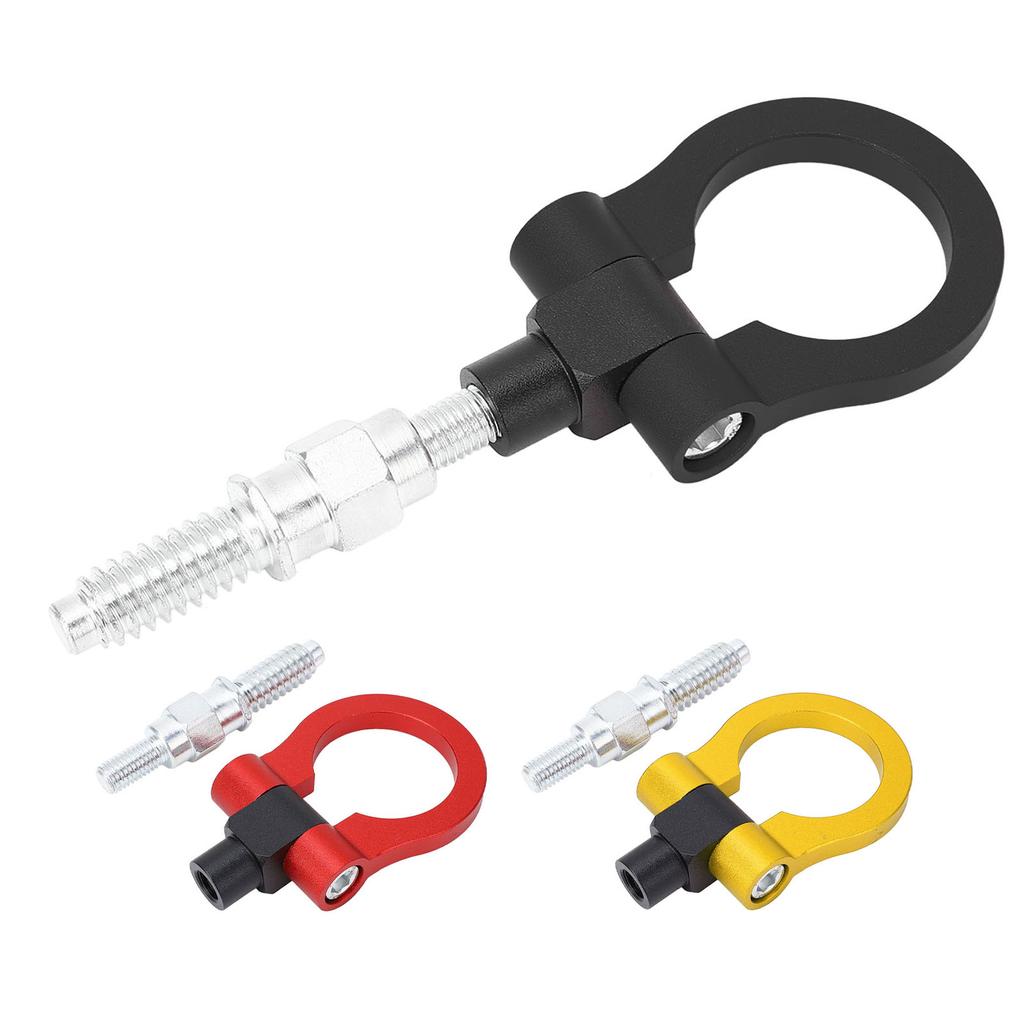 Hak holowniczy z uchem przyczepy Stop aluminium Stylowy wygląd Hak holowniczy z uchem zderzaka dla serii 1 3 5 X5 X6