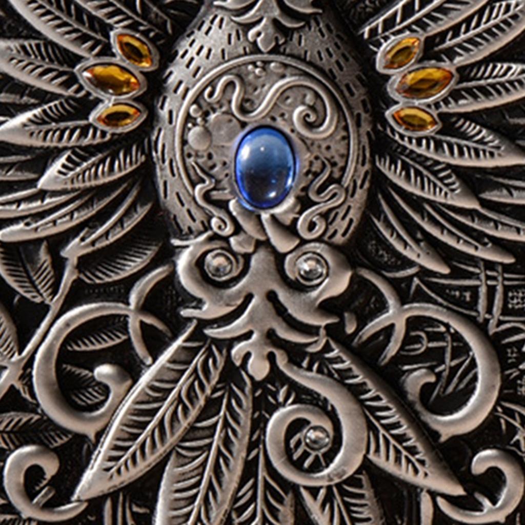 Embossed Notebook A5 Padded Journal Sketchbook for Authors And Travelers