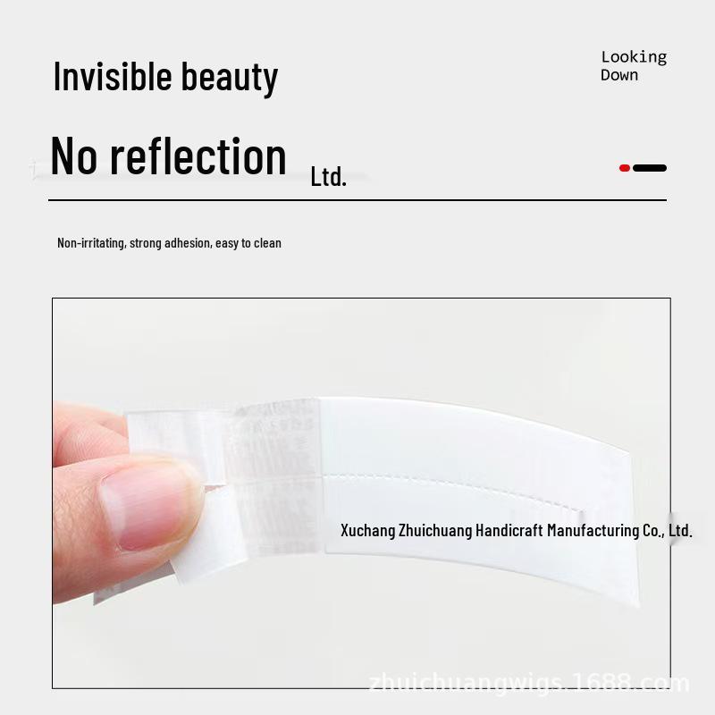ChuiChuang Men's Lace Wig Adhesive Sheets: 36-Piece Sweatproof & Waterproof Super Sticky Double-Sided Tape