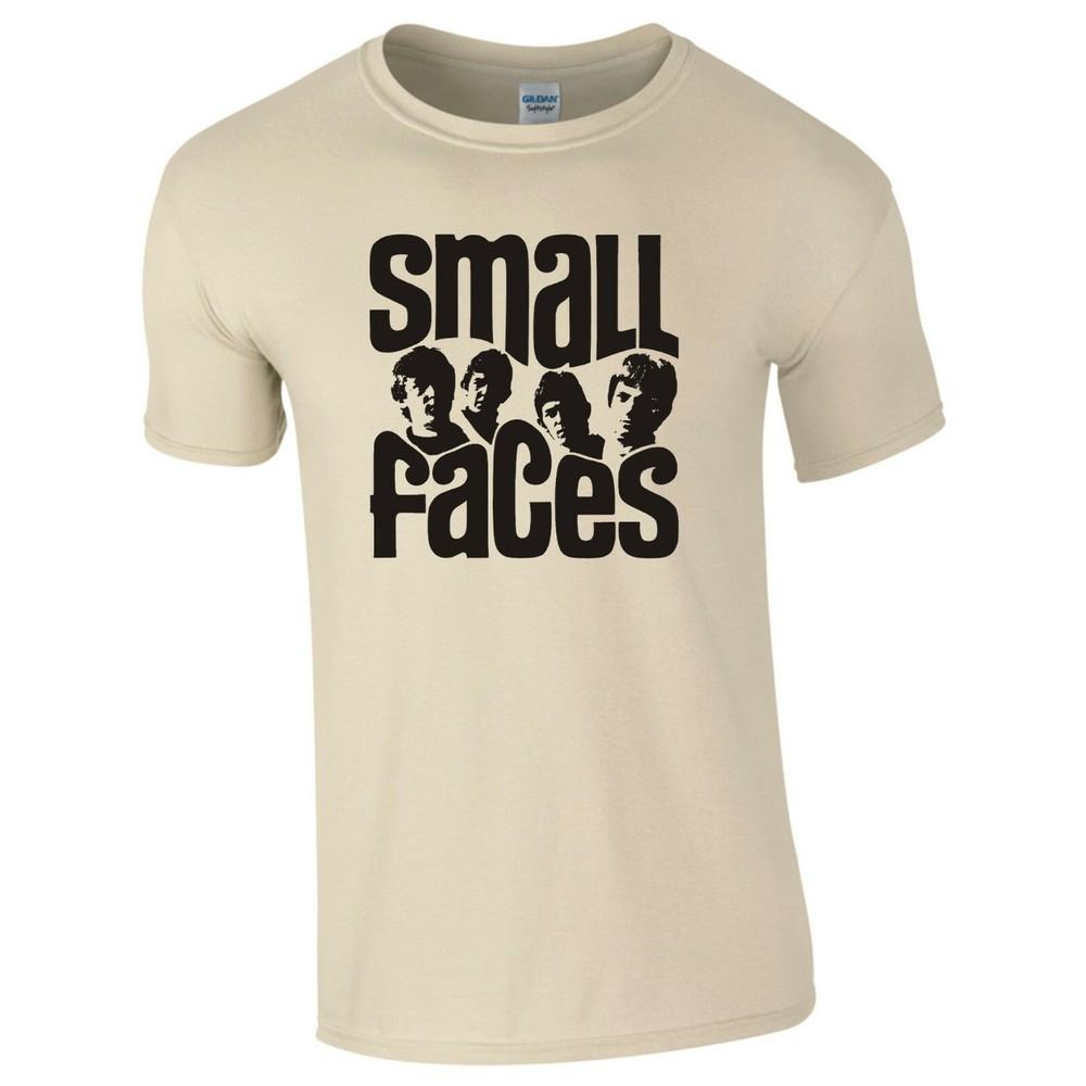 Inspired By Small Faces Mod British Rock Silouette Logo Tshirt
