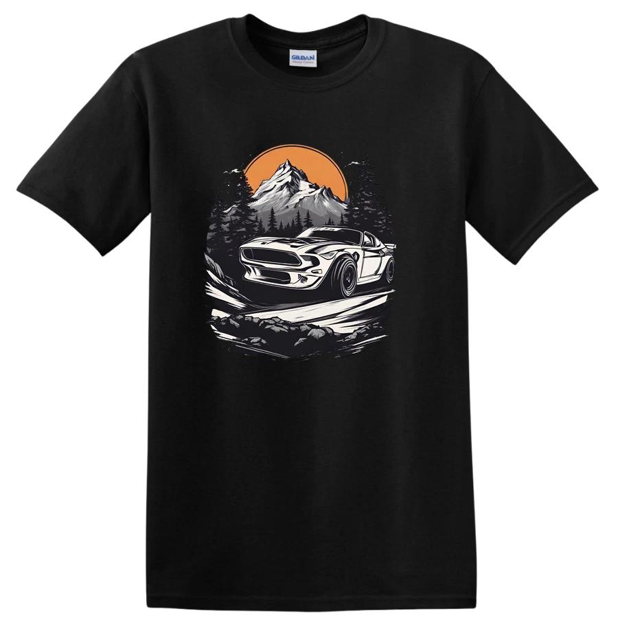 Classic Car Mountain Adventure T Shirt Vintage Graphic Tee Off-Road Racing XXXL