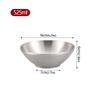 304 Stainless Steel Bamboo Hat Bowl Ramen Bowl Japanese Bowl Double Layer Rice Bowl Large Cold Noodles Spicy Hot Bamboo Hat Bowl