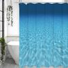 Ocean Underwater Shower Curtain, Bathroom Decorative Shower Curtain, Waterproof Shower Curtain with Hooks