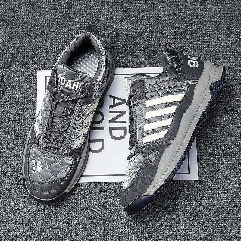 Mens Walking Shoes Comfortable Fashion Casual Lace-up Sneakers Free Shipping 2025 New Luxury Design Tennis Shoes for Men