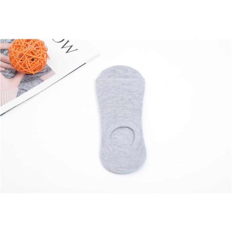 5 Pares Calcetines Hombre Mujer Calcetines Cortos Sección Fina Verano Marea Días Primavera Otoño Calcetines Barco Antiolor Sudor Transpirable Boca Baja Corte Bajo