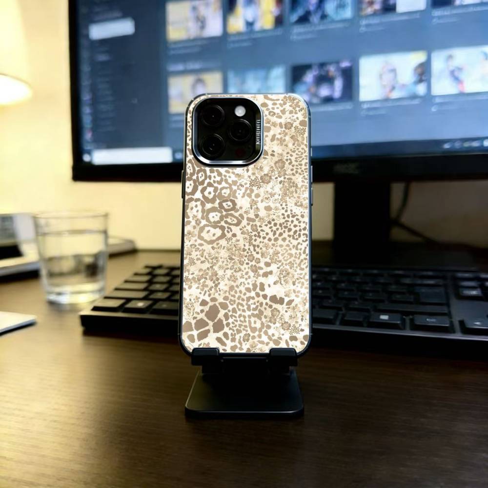 F-Fashion C-Camouflage Handyhülle Für iPhone 17,16,15,14,13,12,11 Plus,Pro Max,XS,Bunte Silberne Handyhülle Funda Cover