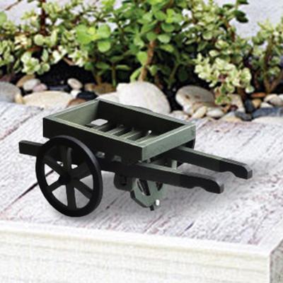 Small Wheelbarrow, Miniature Farming Cart Model ,Dollhouse Furniture ,Wooden Crafts, Simulation