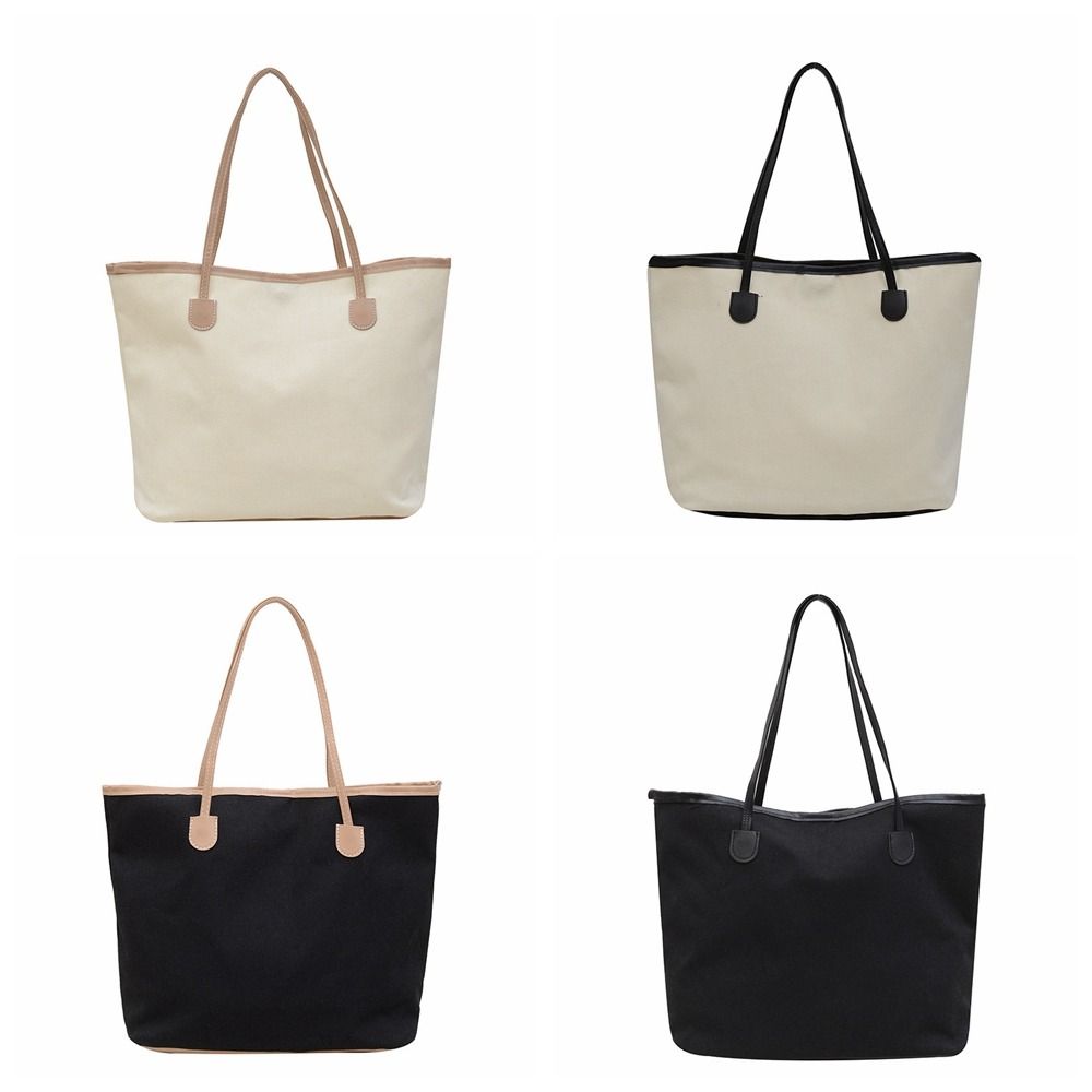 Large Capacity Cotton Cloth  Tote  Bags Handbags Reusable Travel Bags  Student