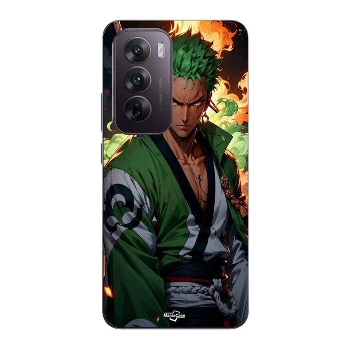 Coque Pour Oppo Reno 12 5g One piece Zoro manga anime 3D art Maniacase