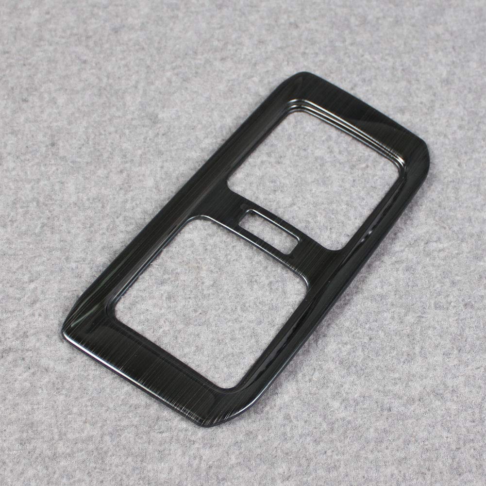 RUIQ Rear Seat Drink Holder Cover Garnish for Toyota New RAV4 XA50 Black (5th Generation, Series) -