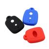 2Buttons Silicone Car Key Cover Case Set Protection Skin Shell Bag Fit for PERODUA Alza Viva Myvi Remote Key Holder