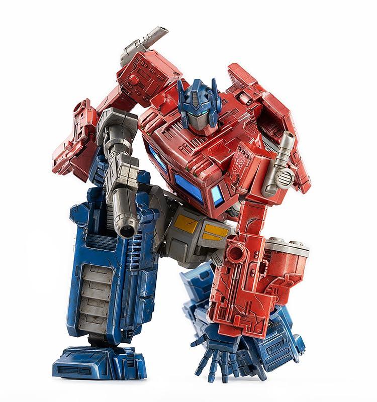 Transformers War For Cybertron Trilogy Siege DLX Optimus Prime War For Cybertron Trilogy Siege DLX Optimus and Zinc Alloy Action Figure [Transformers