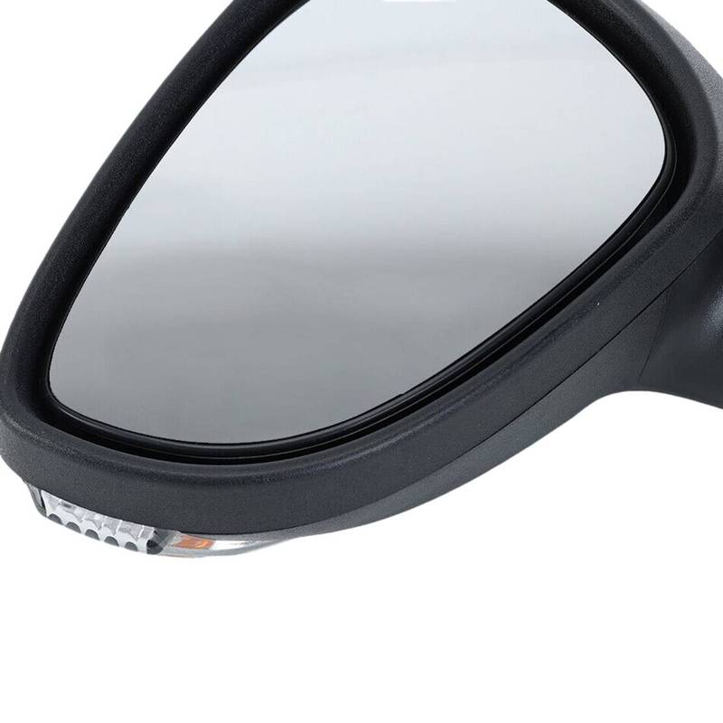 Car Left Side Electric Wing Rearview Mirror Assembly Fit For Ford Fiesta MK7 2013 2014 2015 2016 2017 Black