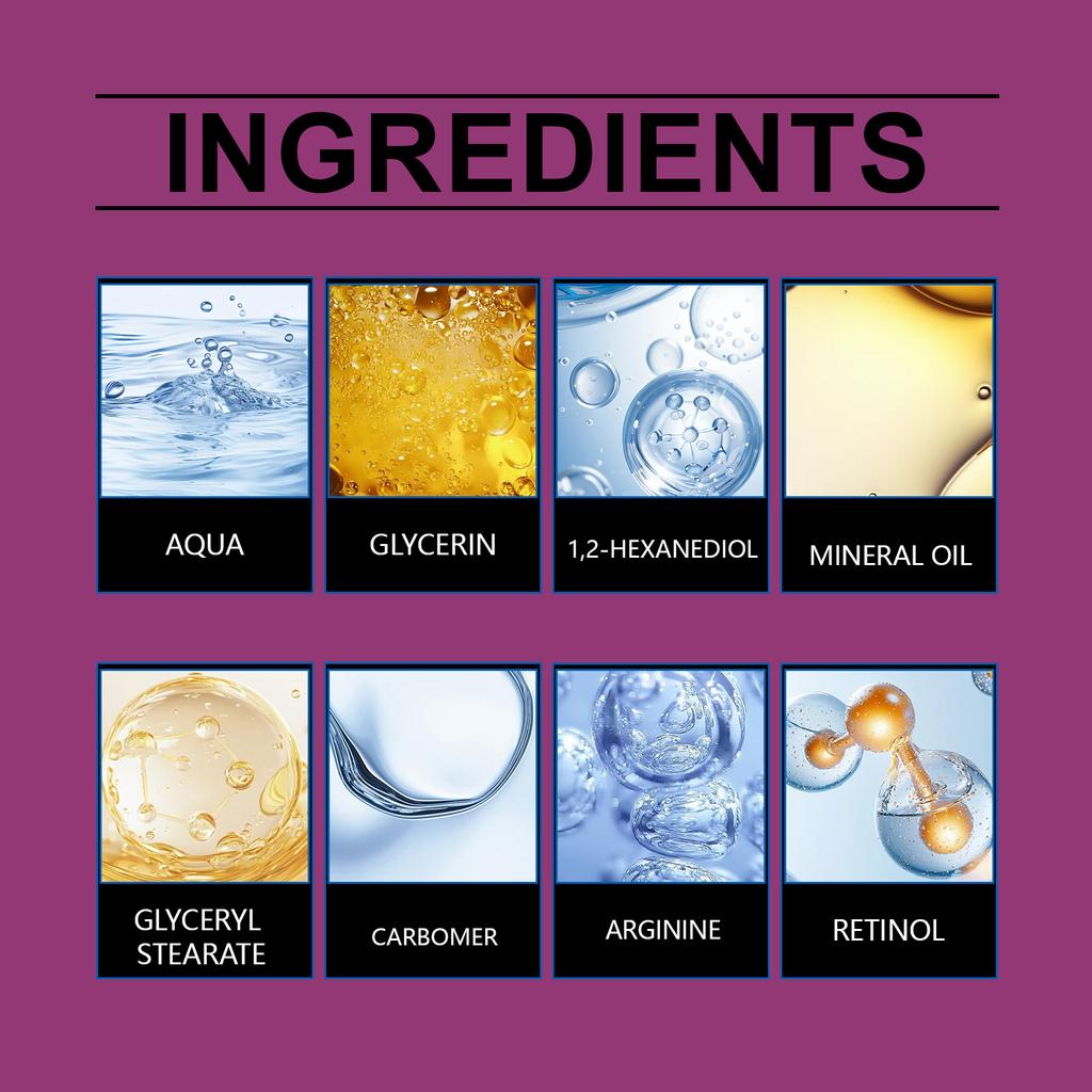 Retinol Eye Serum Roller, Used For Dark Circles And Puffiness, Enhances Elasticity, Reduces Fine Lines, And Absorbs Quickly,10ml