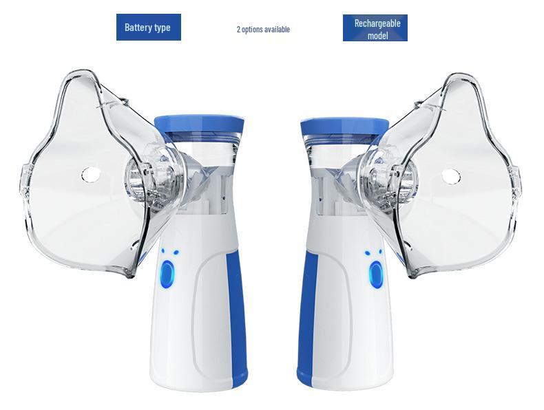 

Портативный ручной ультразвуковой небулайзер для дома и детей Dry/Battery-Powered