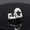 Trendy Five Point Star Grillzs Teeth Jewelry Crafted From Copper for Concerts Fashion Statements