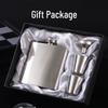 Stainless Steel Portable Hip Flask (1-7oz) for Outdoor Use – Baijiu Bottle (8oz)