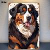 Retro Metal Sign Cute Pets Wall Decor Tin Plate Art for Living Room Bar Cafe