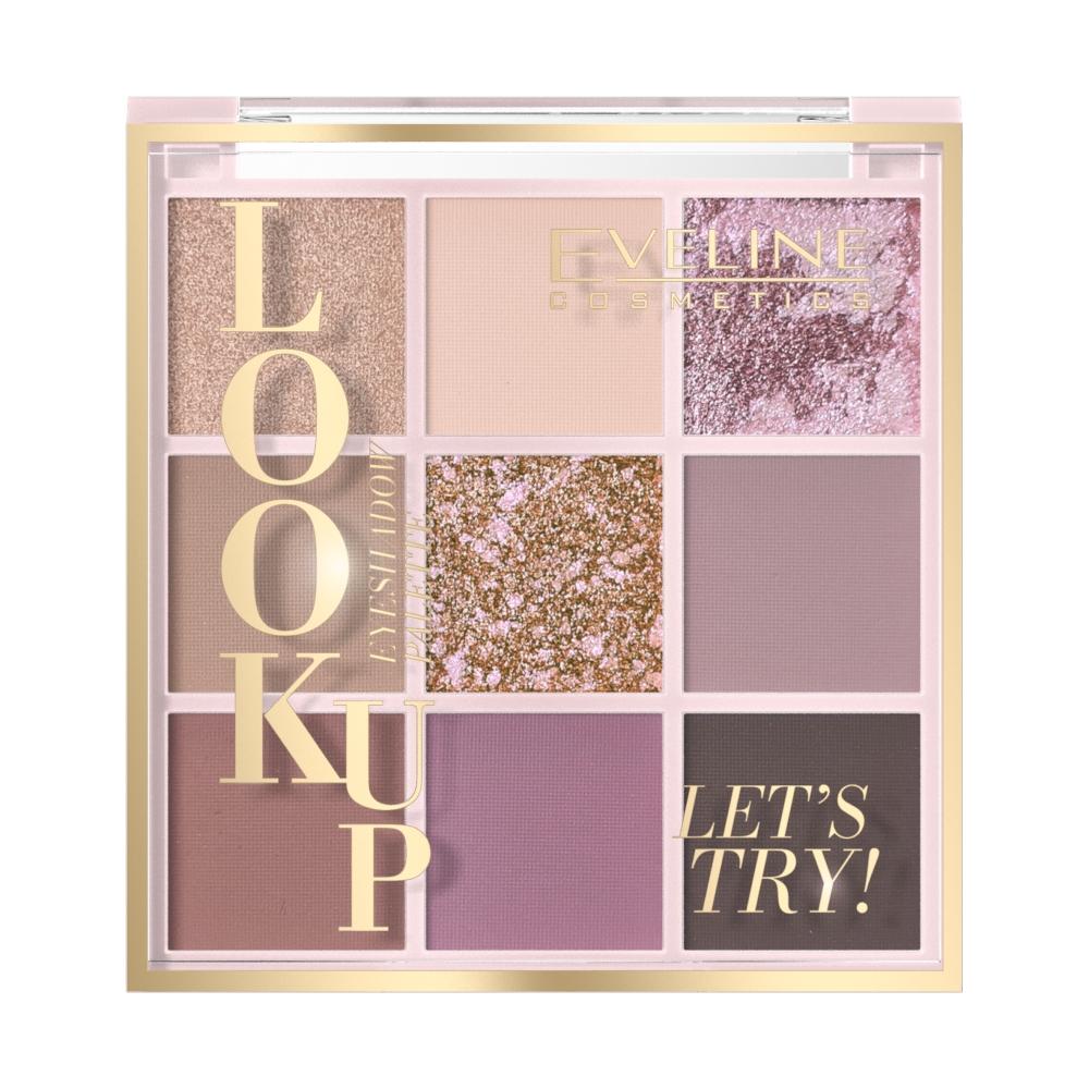 Eveline Look Up Eyeshadow Collection: Let's Explore 9 Highly Versatile Shades, 10.8g
