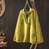 Women's Hooded Half-Zip Hoodie: Large Pockets, Subtle Logo, Stylish Loose-Fit, Casual Long-Sleeve Top