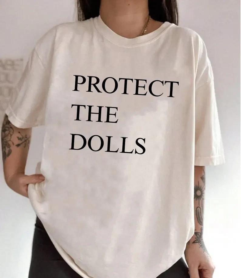 Protect the Dolls T-Shirt – Feminist Pride Tee for Equality & Doll Lovers (Unise