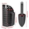1SET ABS sand scoop sand bucket metal detector filter sieve beach tool